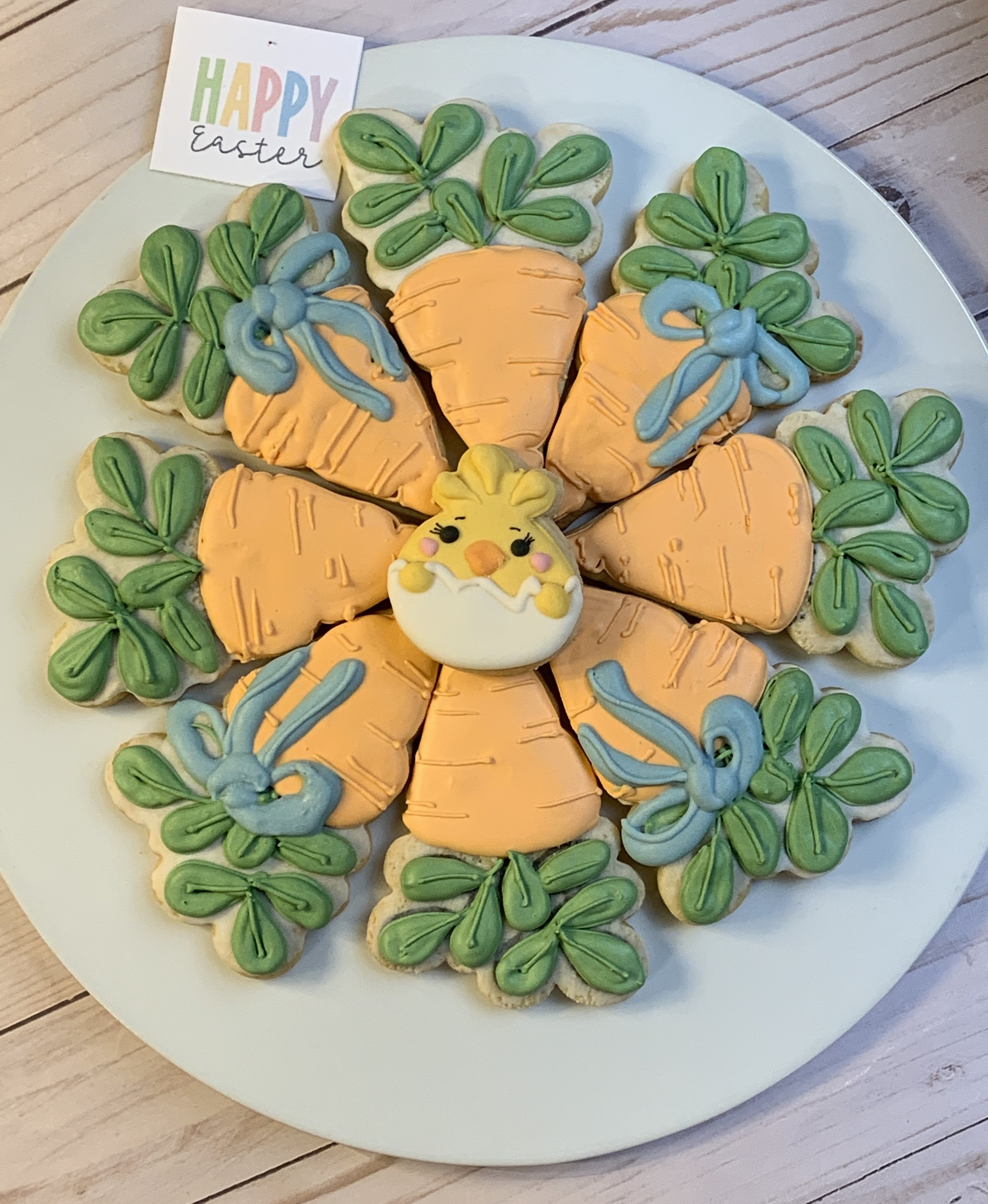 Easter Cookie Platter