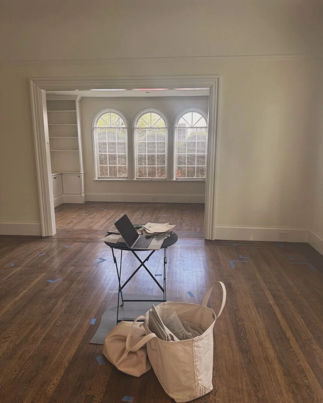 Beginning &hellip;

Middle &hellip;

End.

The bones were there; the work was in layering in personality and warmth. 

Designed for a young San Francisco family, the project centers on color and depth&mdash;creating a home that feels both refined and