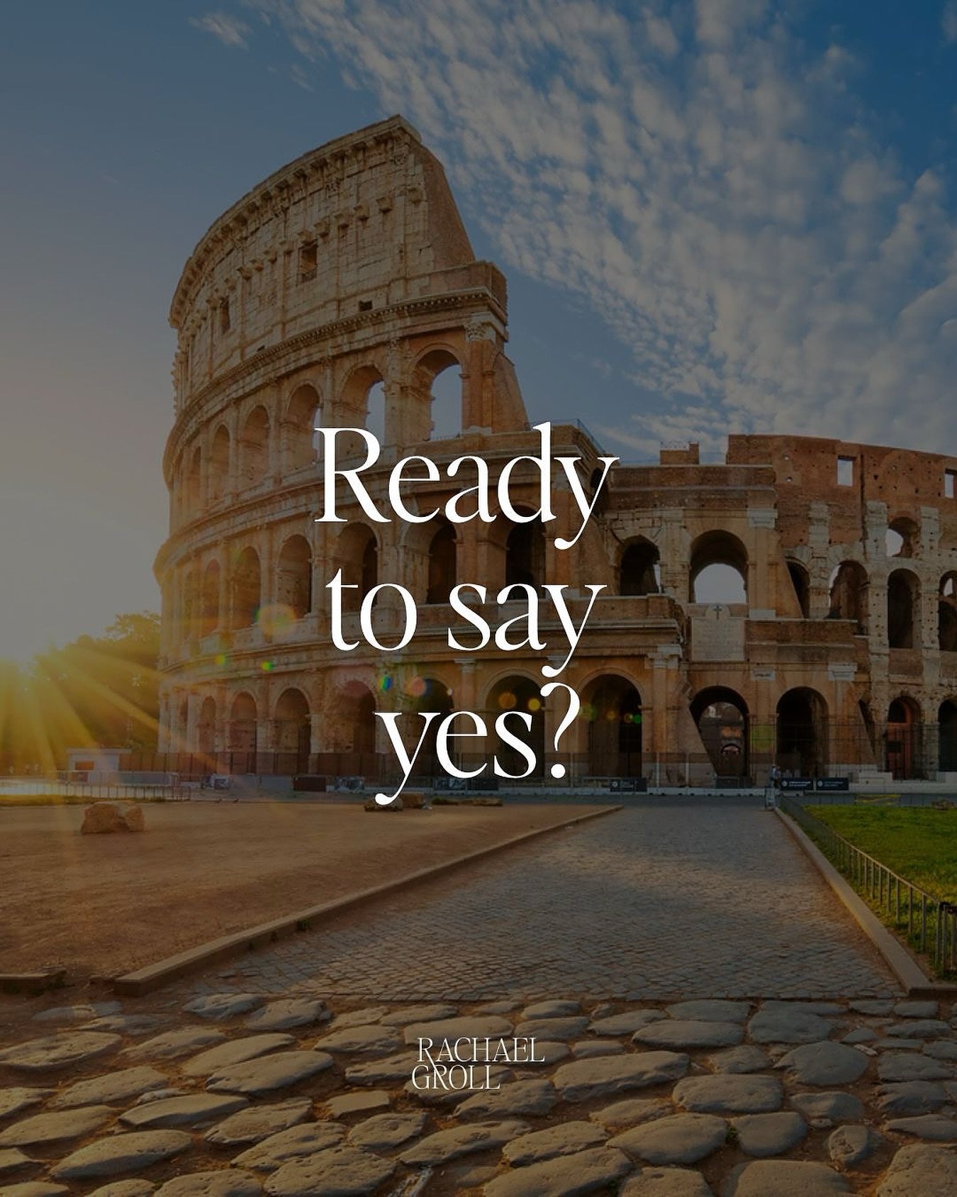 Some of you have been feeling the nudge. I just want to remind you&mdash;obedience sometimes looks like leaving space for God to move. This is that space.

Ready to say yes?