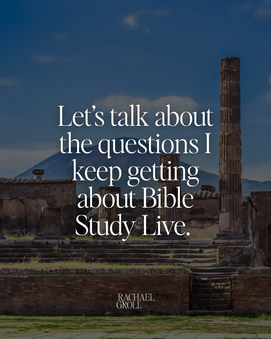 Would love to answer your questions