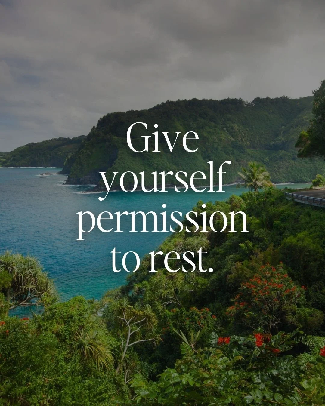 Give yourself permission to rest. 

Rest is Biblical. 

#creation 
#rest #sunday