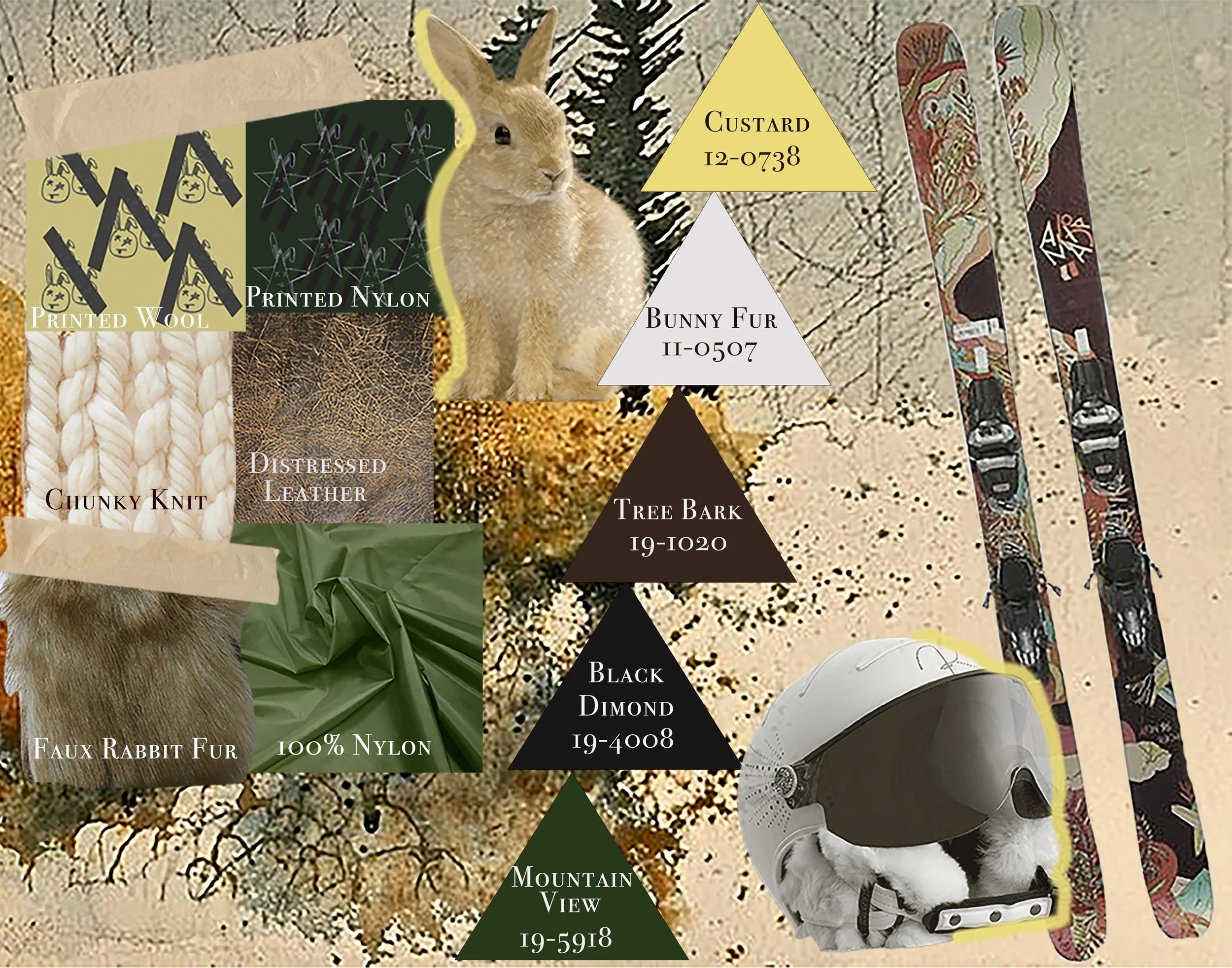 Color and Fabric Board