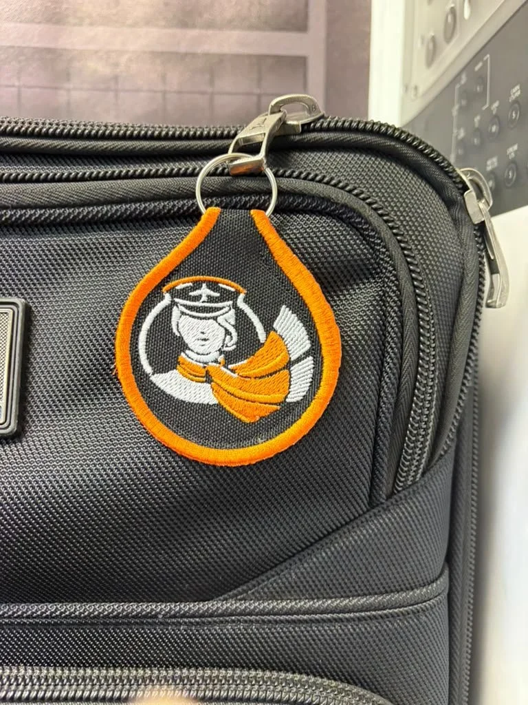 Flight Crew Stuff Logo Keychain