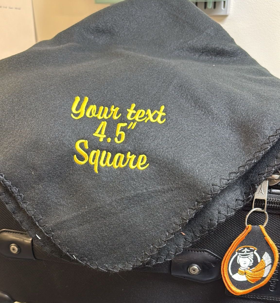 Custom Embroidered Fleece Blanket