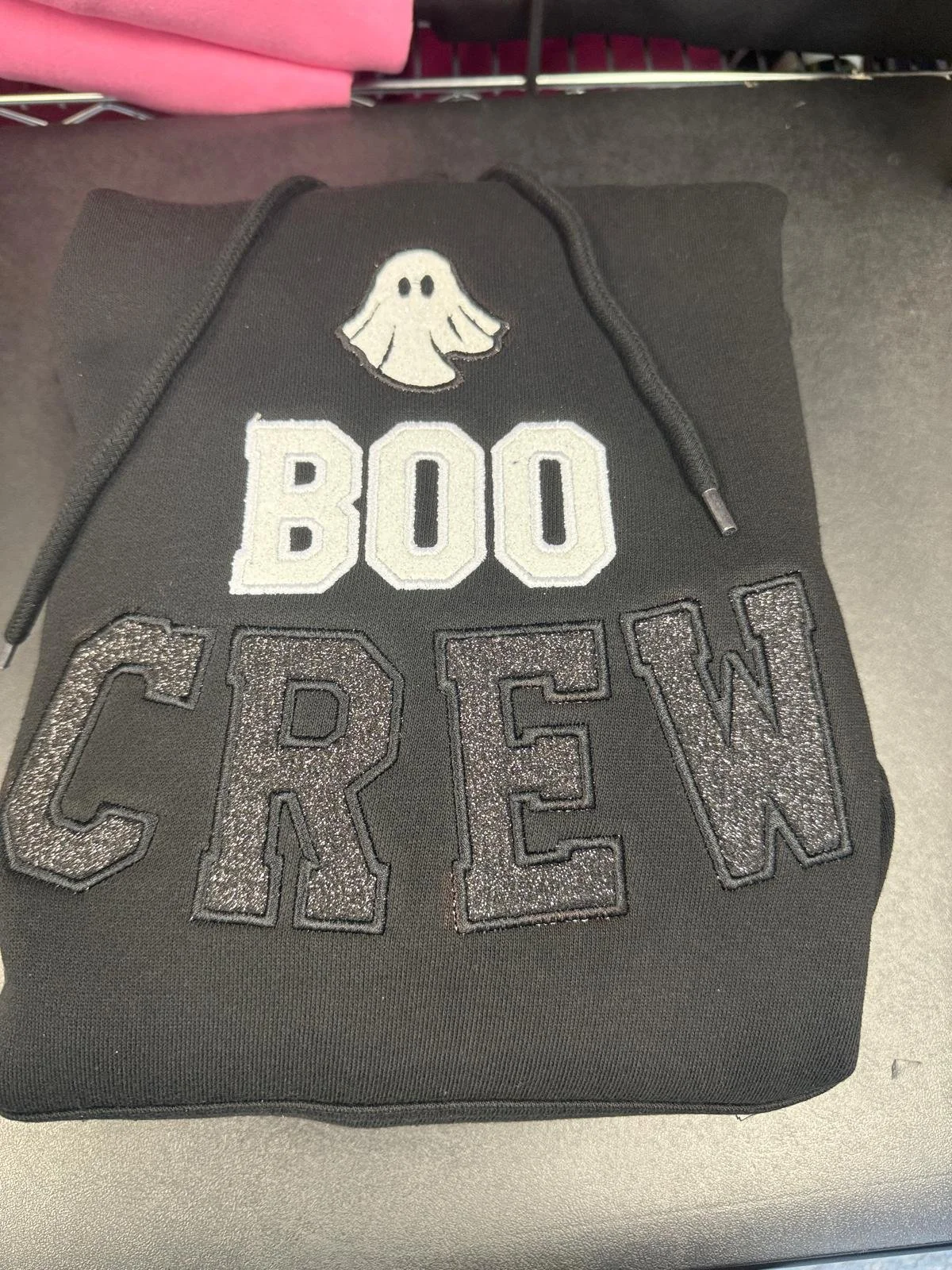 Glitter BOO CREW Hoodie