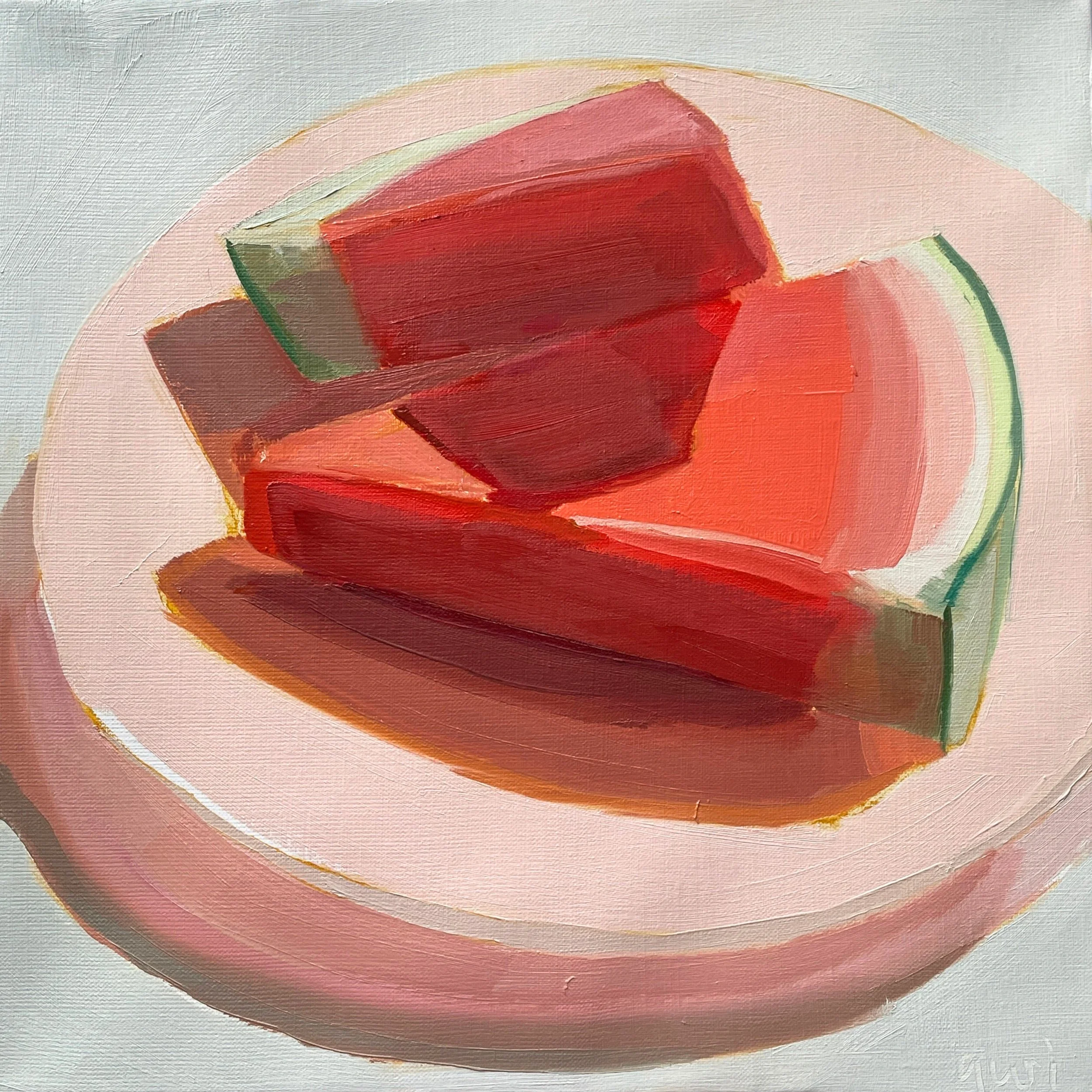 Watermelon on Pink Plate.jpg