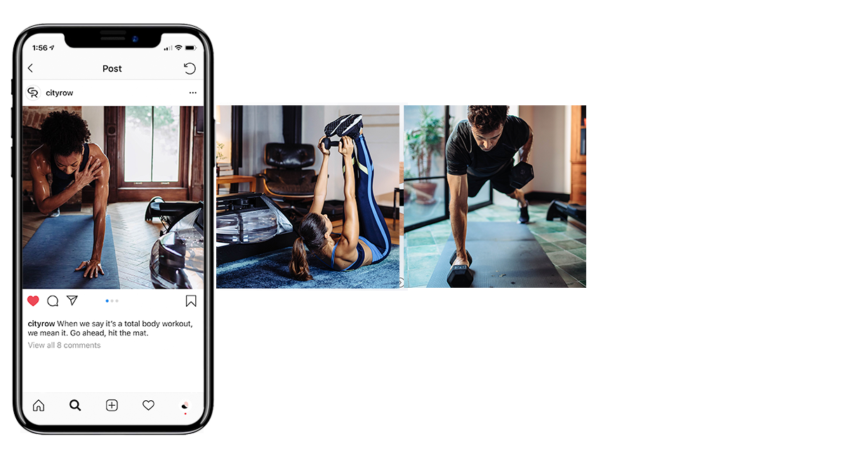 Cityrow Social Carousel