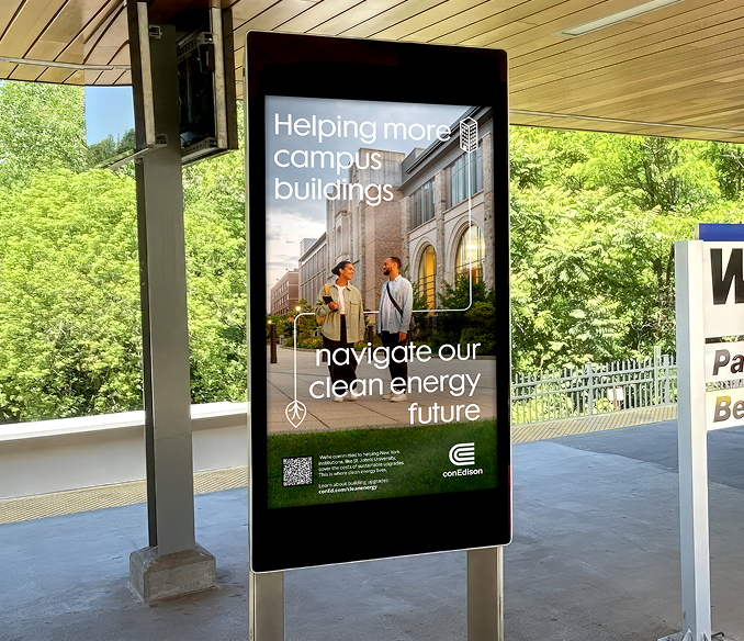 Digital out of home billboard