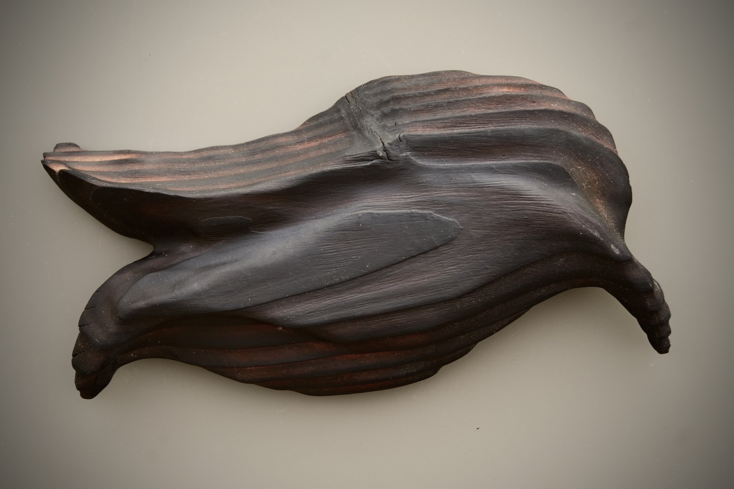 "Fling" underside:
Pine wood, tung oil, beeswax