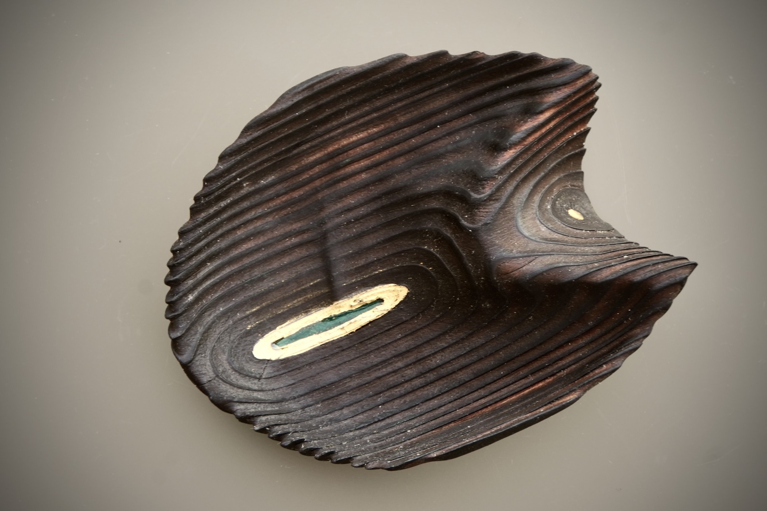 "Seed"
Pine wood, epoxy resin, 24k gold leaf, tung oil, beeswax