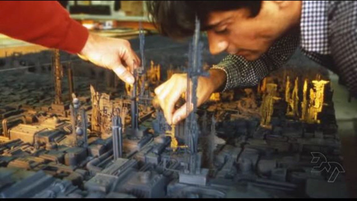 Bladerunner:
Modelmaker Leslie at 24 years old