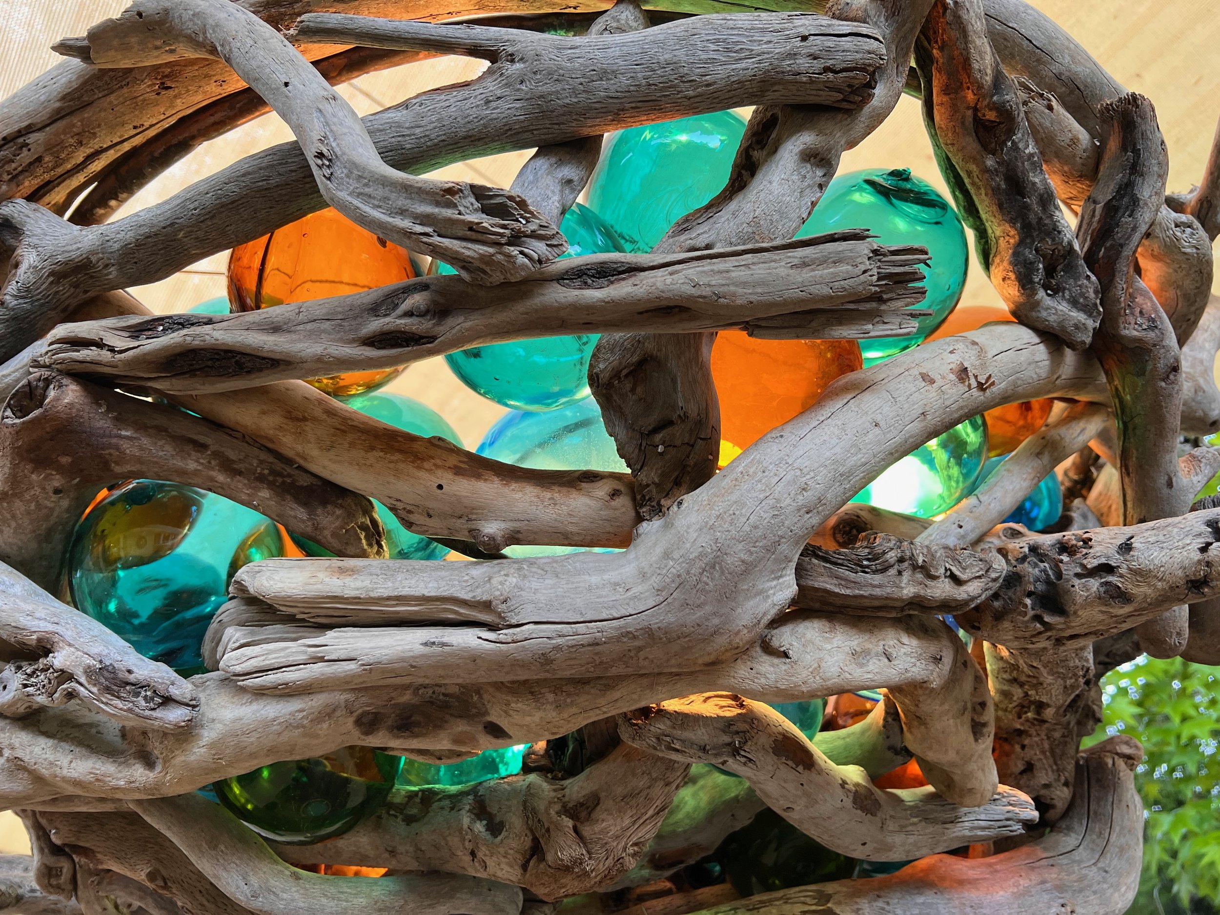 Driftwood Chandelier: detail
Commission for the Evenson Family