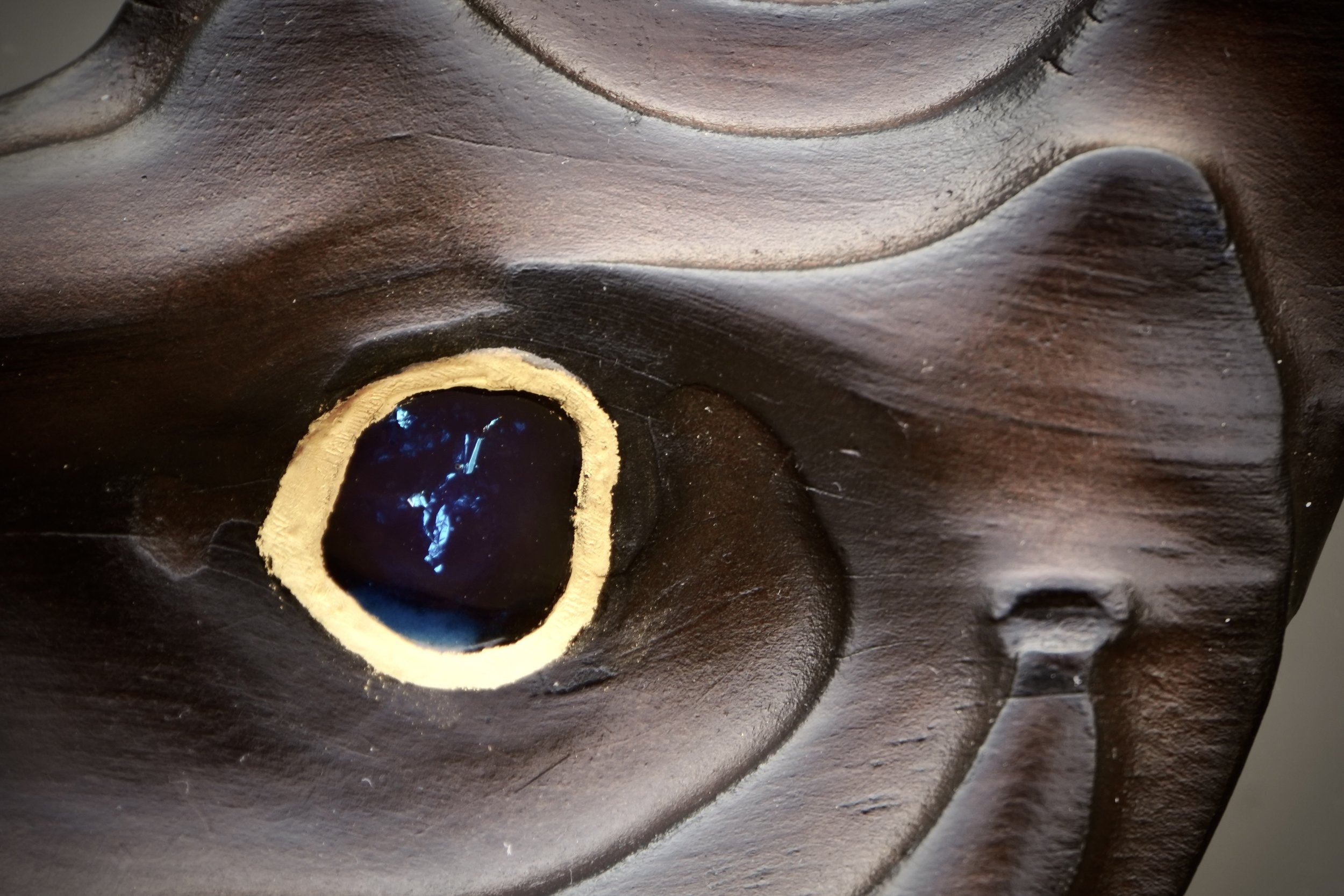 "Quiet" detail:
Pine wood, epoxy resin, 24k gold leaf, tung oil, beeswax