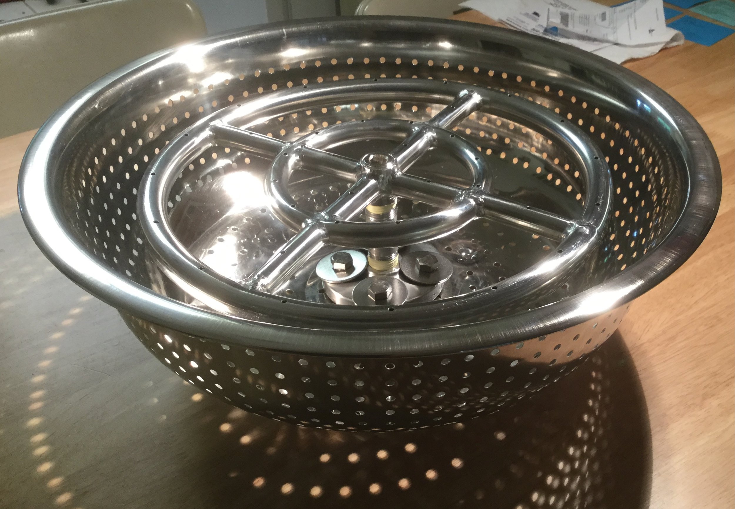Flaming Lotus
Self-Made Burner, Stainless Steel