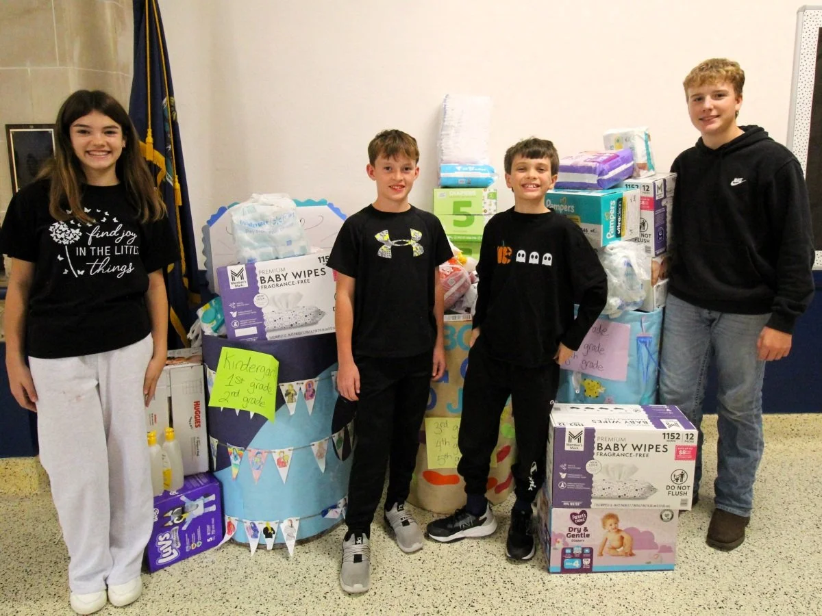 SBCS donates to Pregnancy Resource Center &amp; Catholic Charities in community