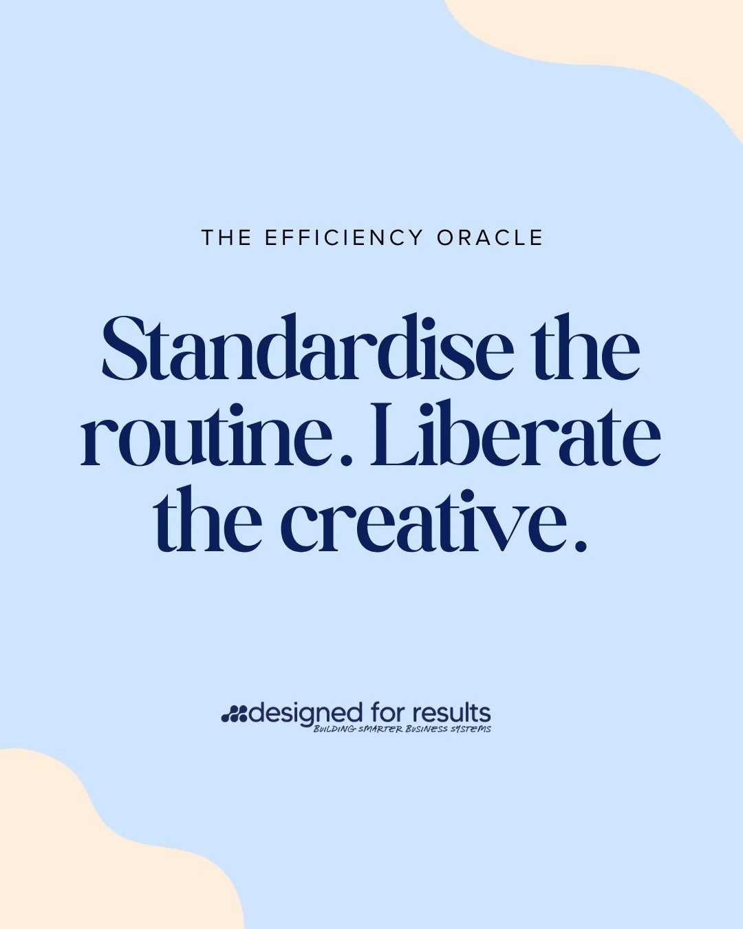 Ready to streamline? Link in bio to book your strategy session.
www.designedforresults.com.au