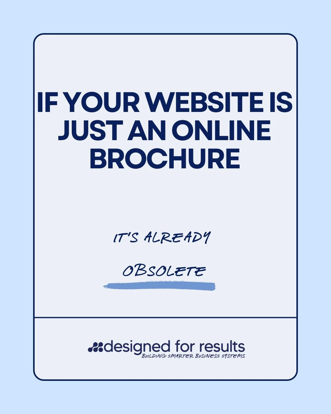Is your website stuck in 2015? 👉 Swipe to see what the future of websites looks like.

In 2026, smart websites don't just display information&mdash;they guide, support, and convert. If your site isn't doing this, you're losing leads every single day