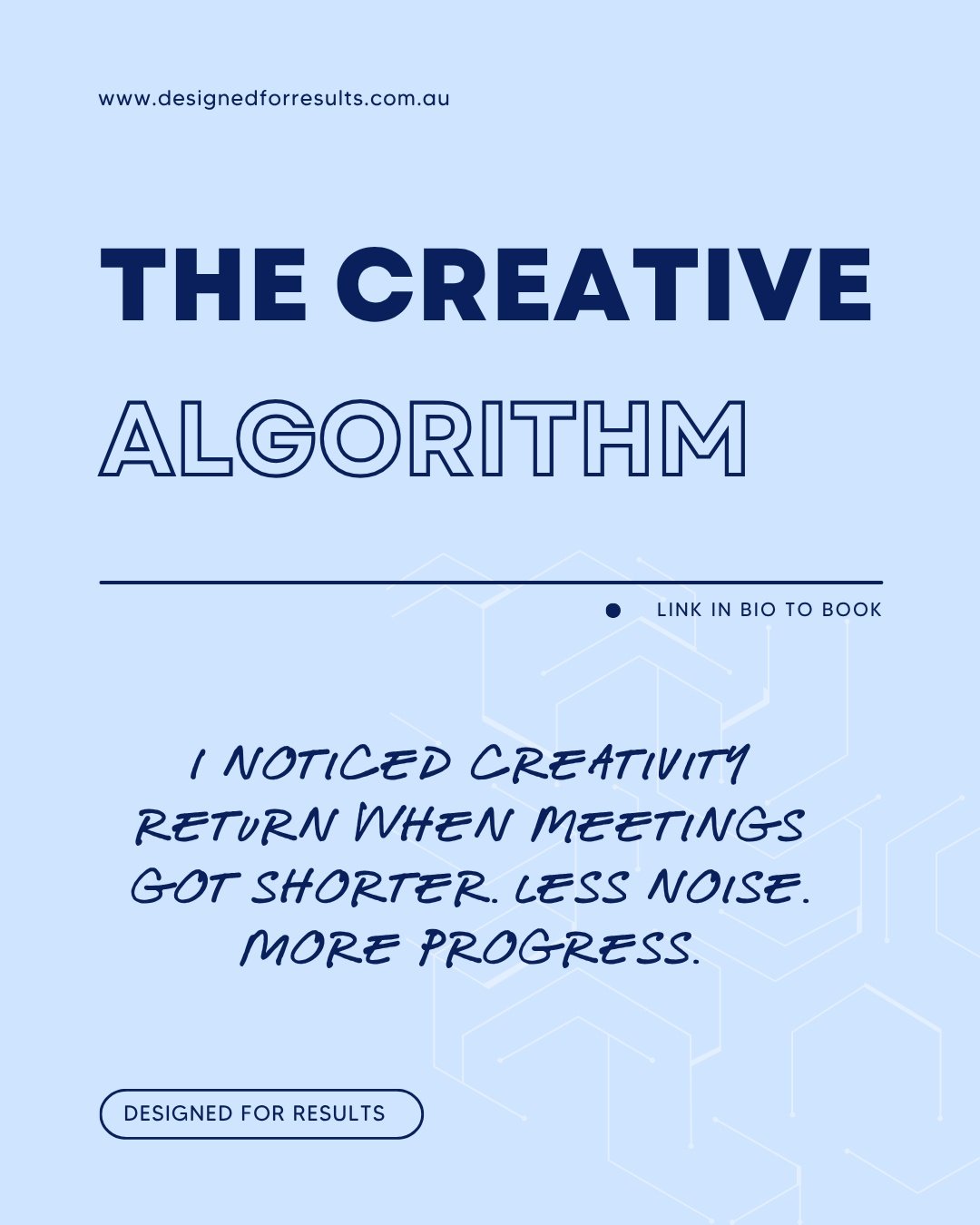 Want this level of clarity? Link in bio to book your strategy session.