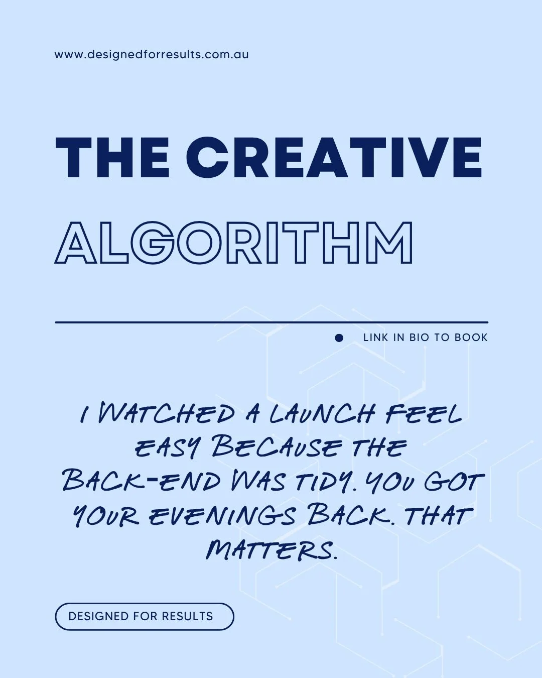 Want fewer manual tasks and more momentum? Link in bio to book your strategy session.