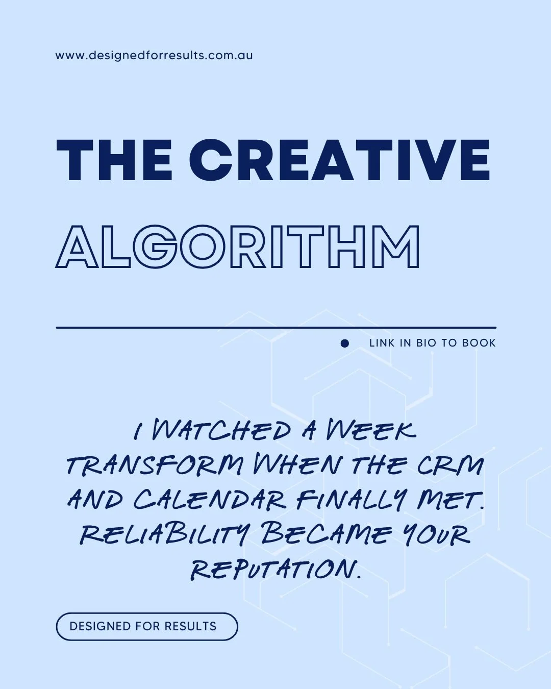 Let&rsquo;s make your systems smarter. Link in bio to book your strategy session.