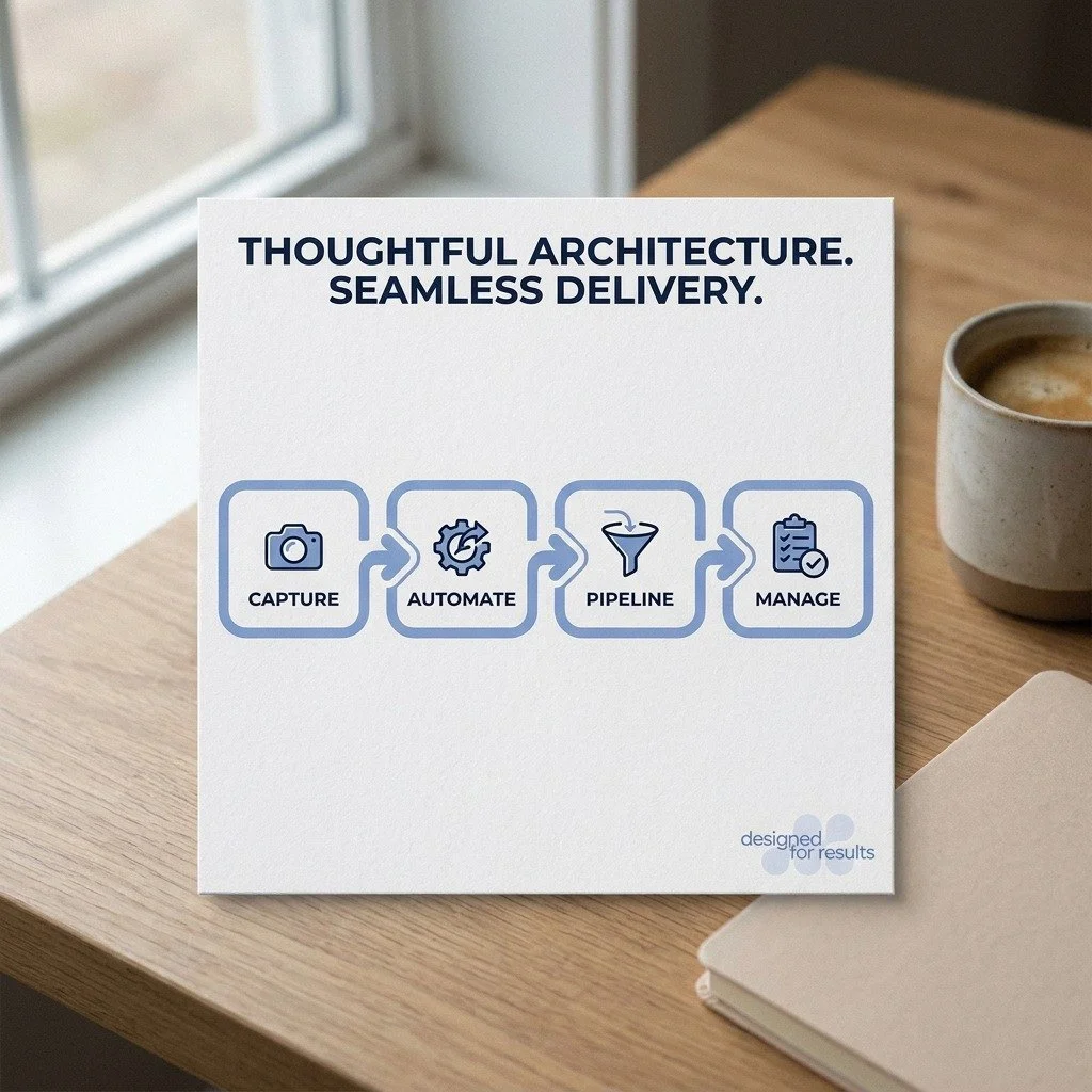 Effortless delivery is no accident&mdash;it&rsquo;s the result of thoughtful architecture. By refining how you capture, automate, and manage your pipeline, you create space for real business results. Ready to streamline your workflow? Let&rsquo;s bui