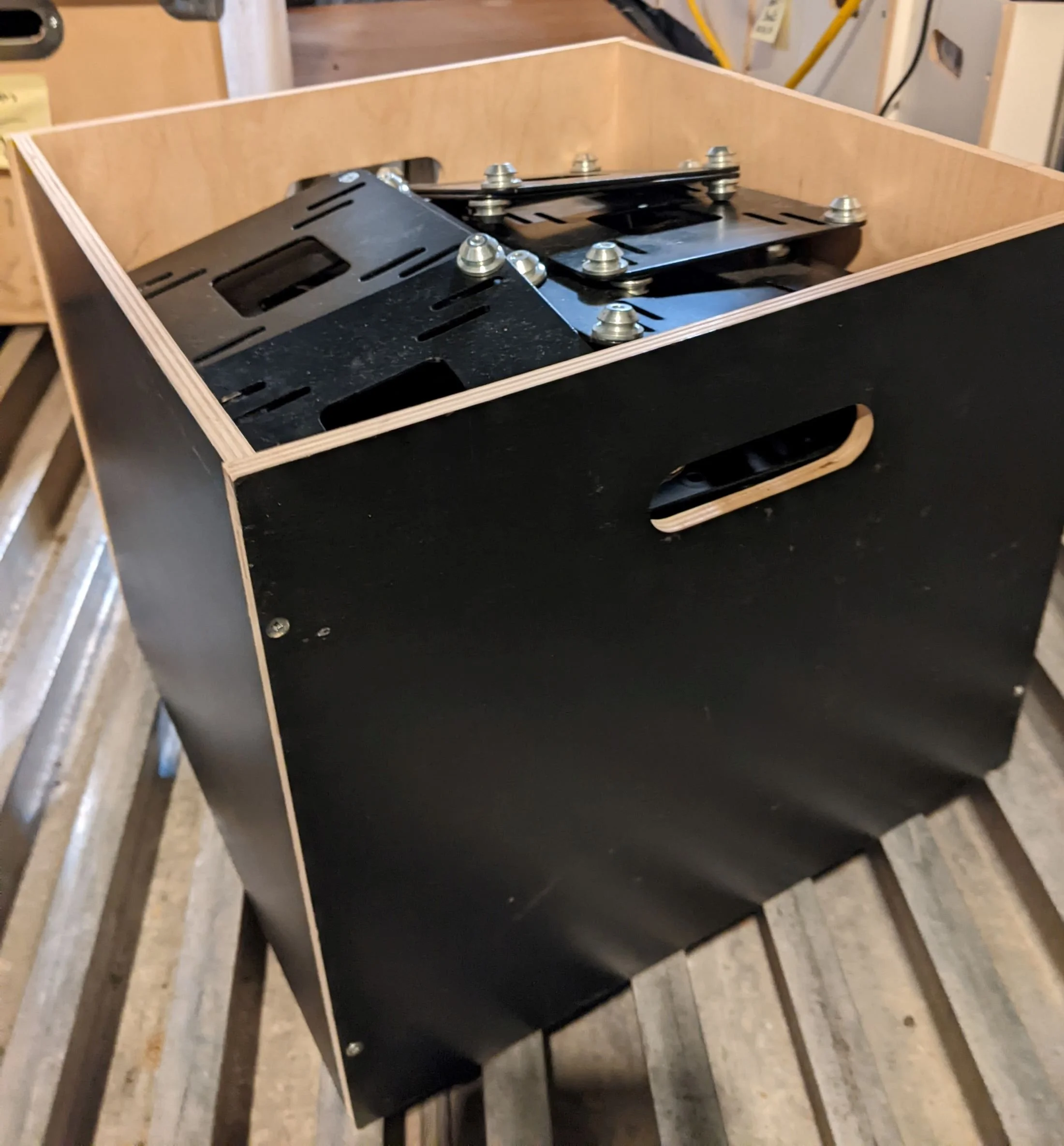 IKEA Plywood Storage Boxes