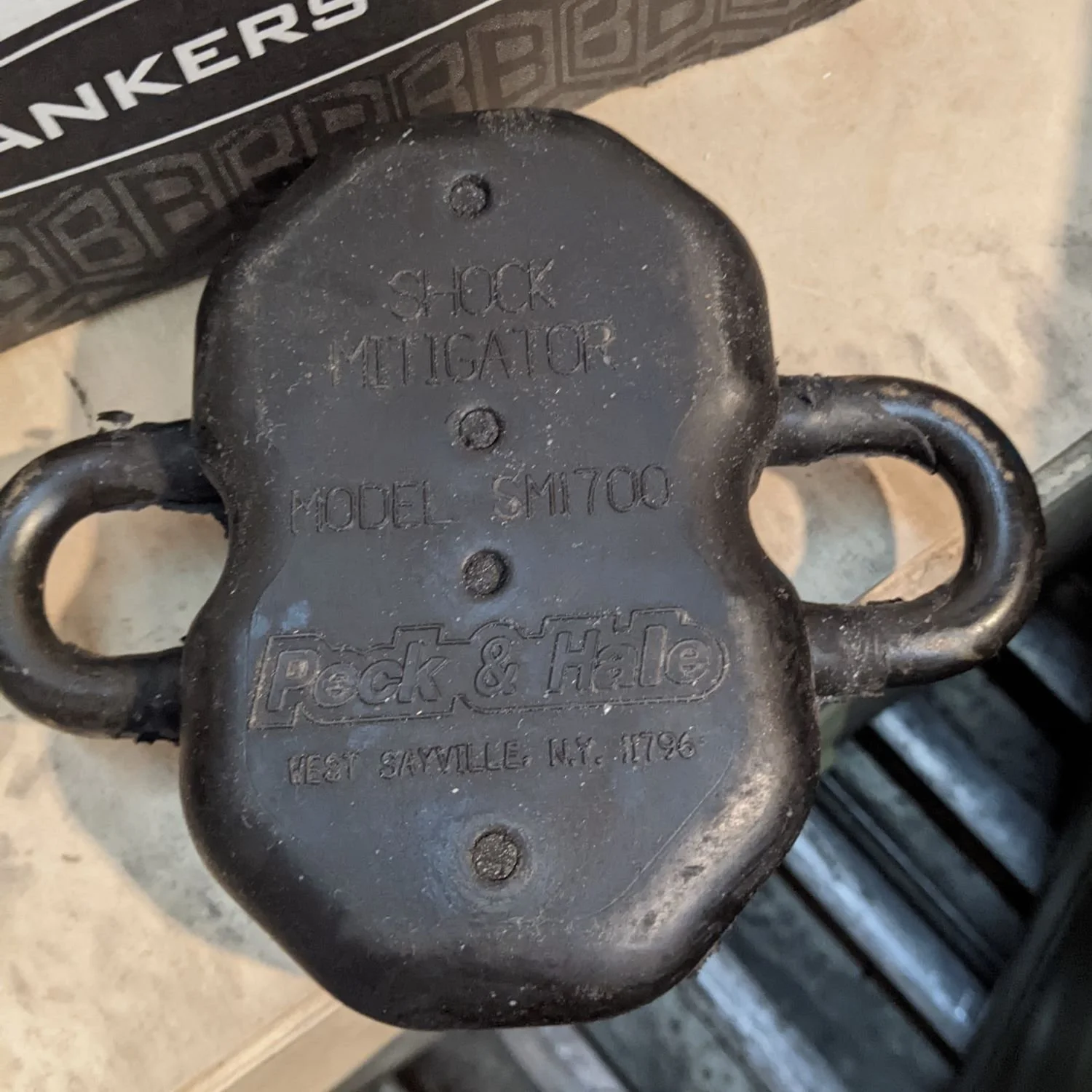 Peck & Hale Shock Mitigators