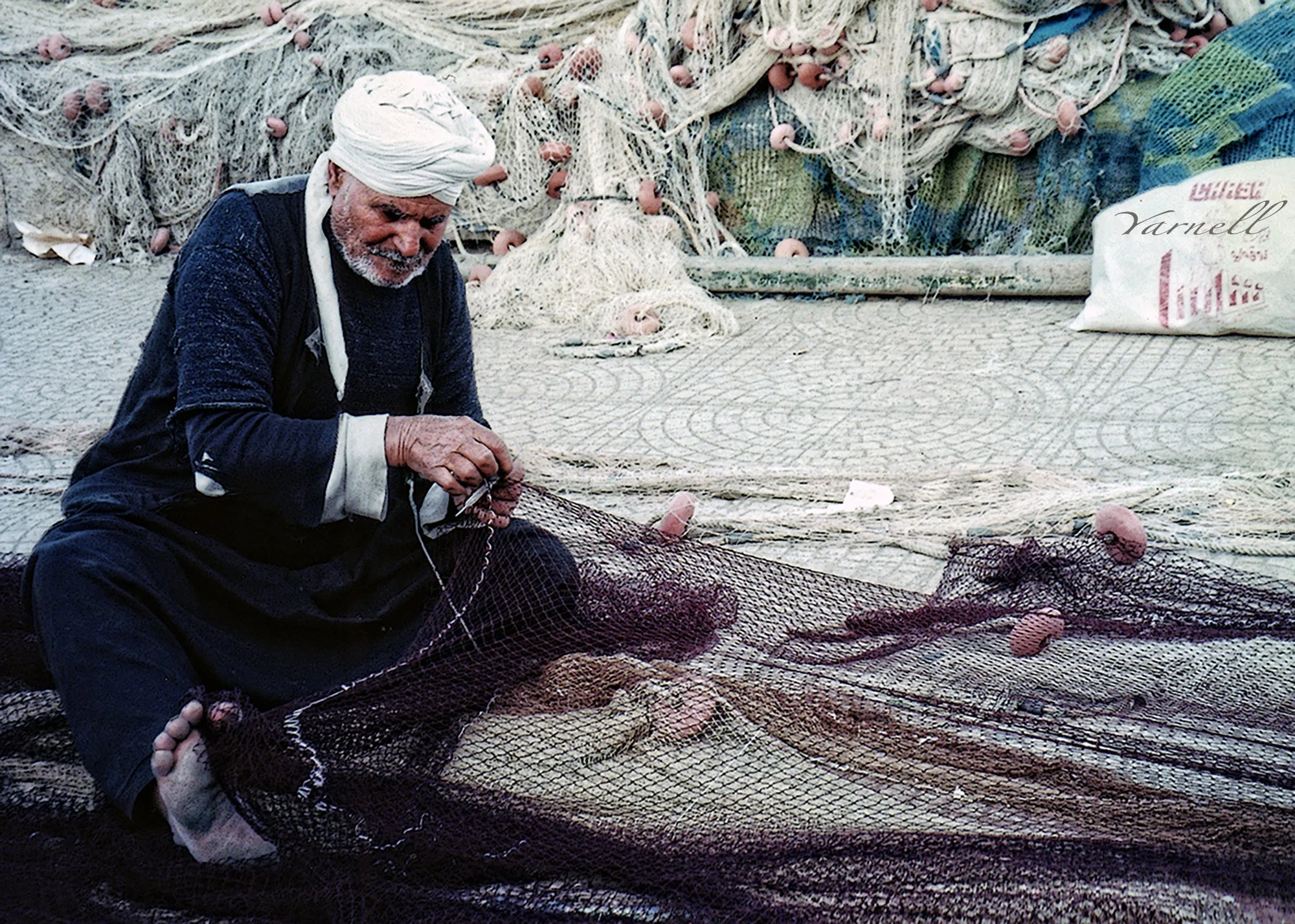 Alexandria Egyptian net mender 1 copy.jpg