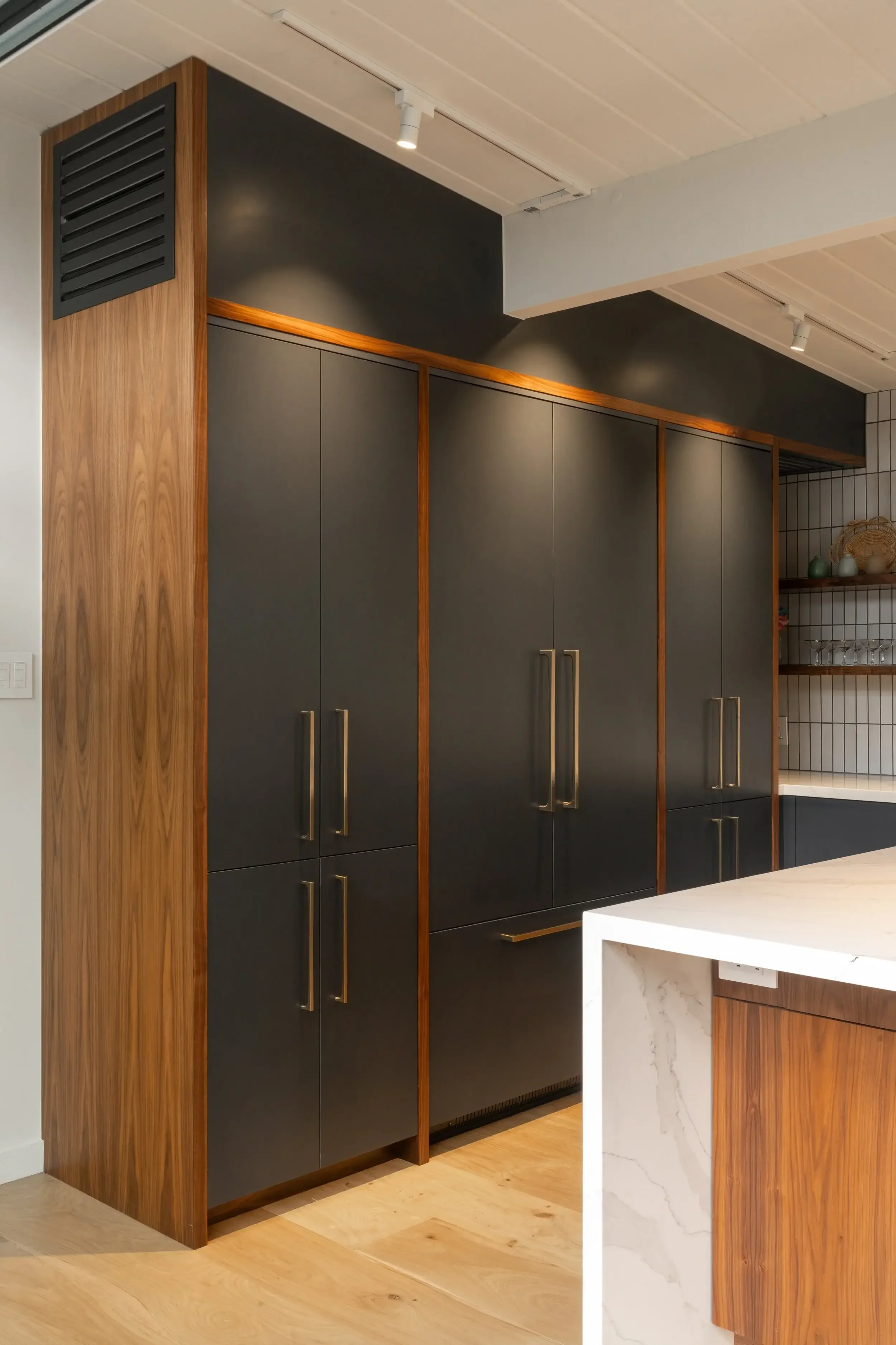 A large white cabinet