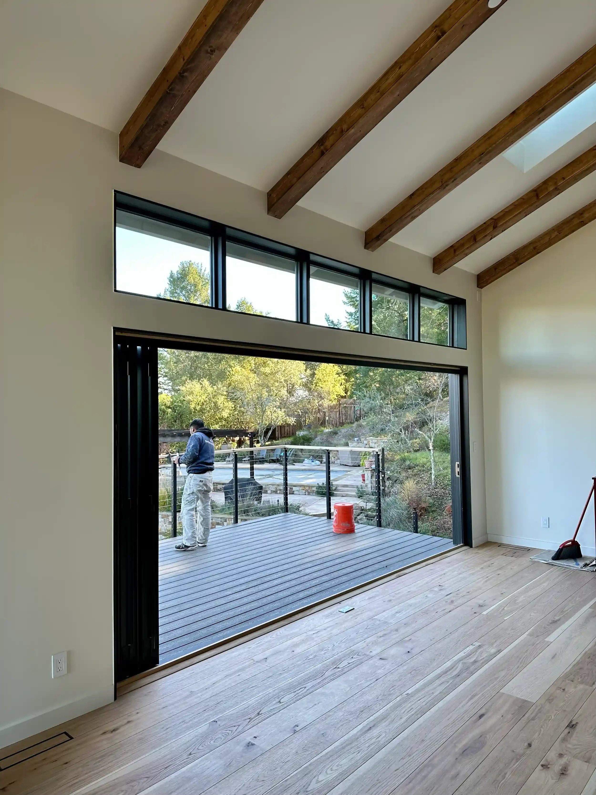 a-large-building-with-a-large-window-and-a-large-bench