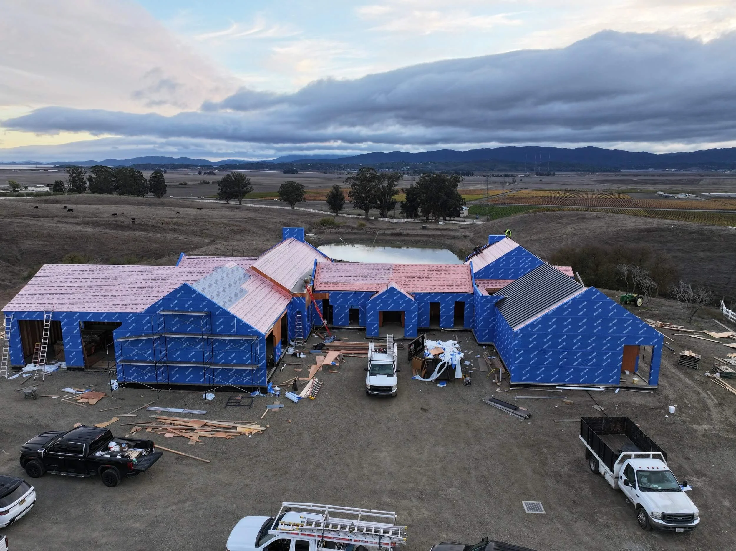 Construction work in progress