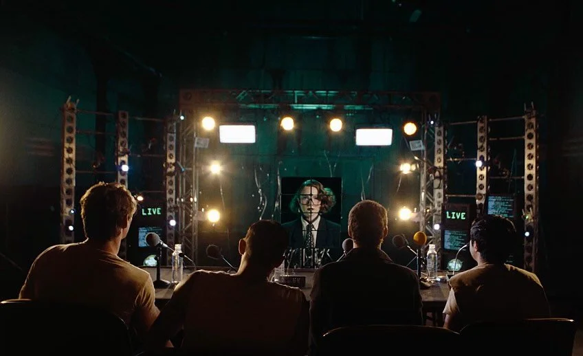 *set decoration* for &lsquo;four itchy boys&rsquo;
(John Carpenter I hope you see this)