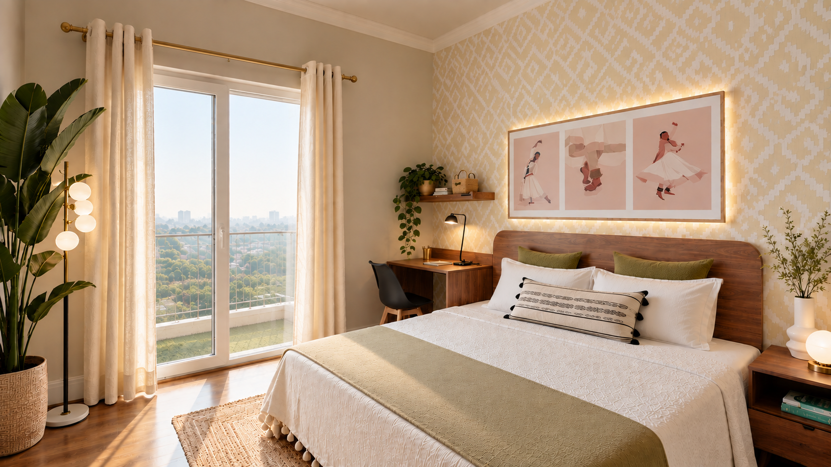 Delhi bedroom
