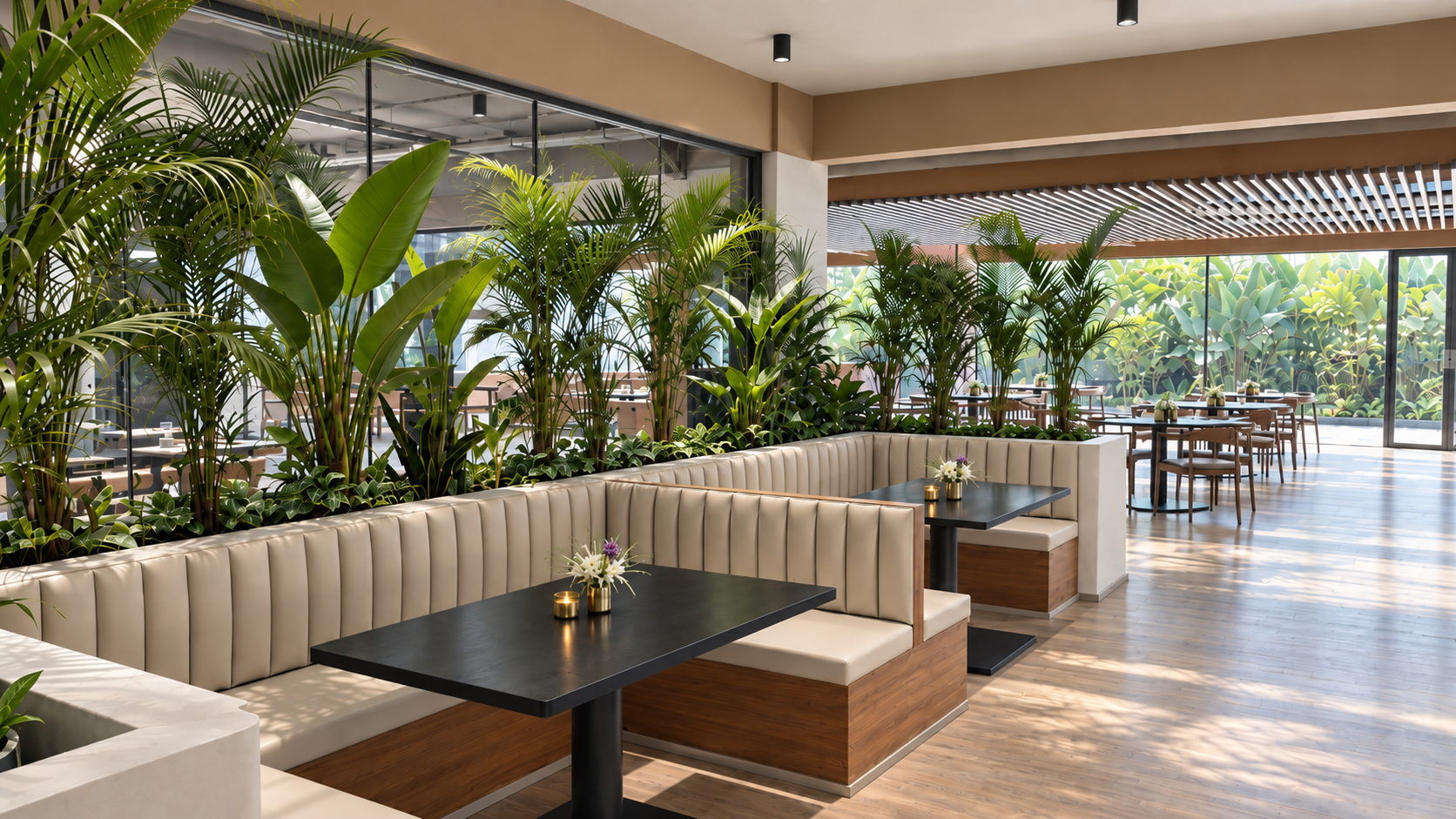 Hyderabad Dining Garden Booth