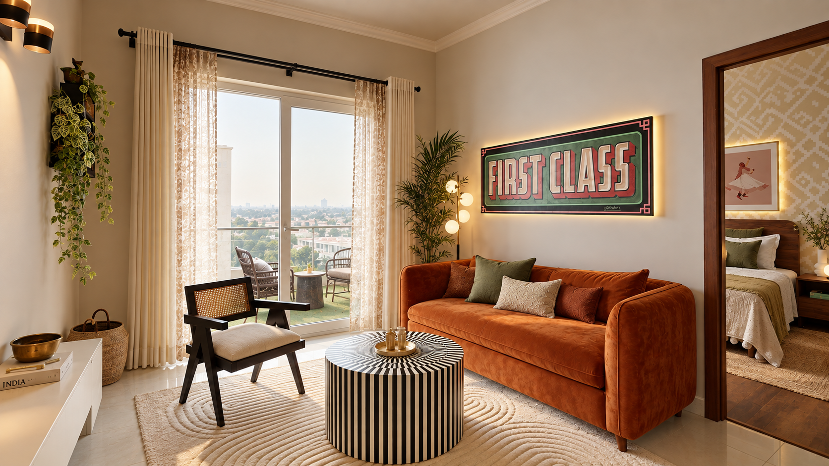 Delhi living room