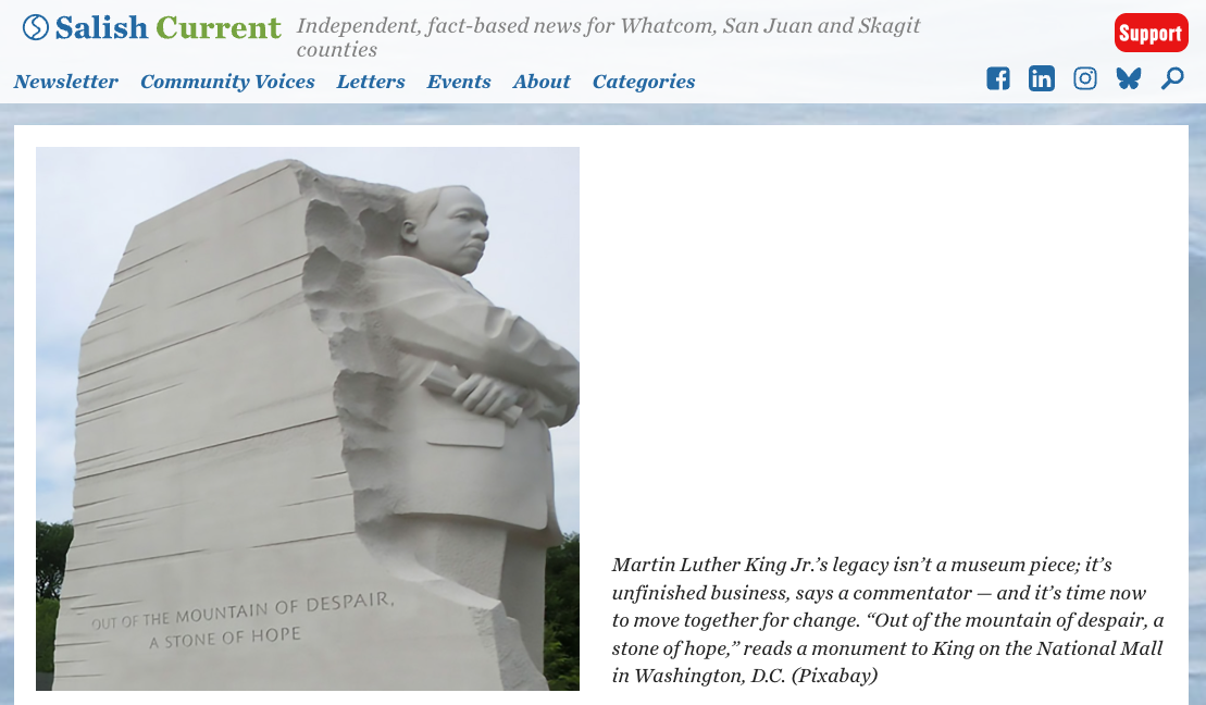 The MLK we’re allowed to remember