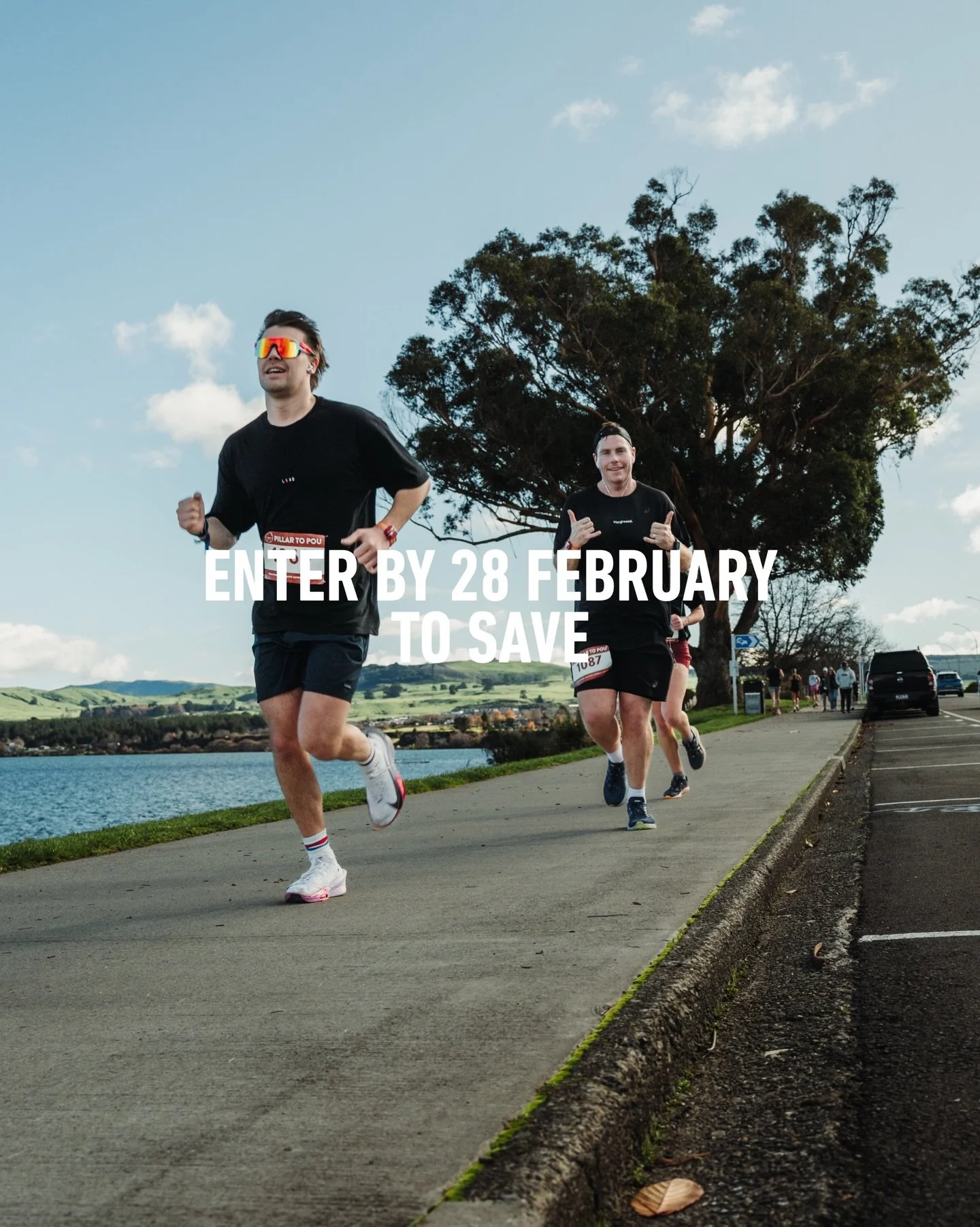 The time is nigh! How far will you go?

Early pricing for Pillar to Pou ends this Saturday - making this week your last chance to save. 

At 16 weeks out, now is also the ideal time to lock in and start moving forward, with meaning. 

13 June 2026
Si