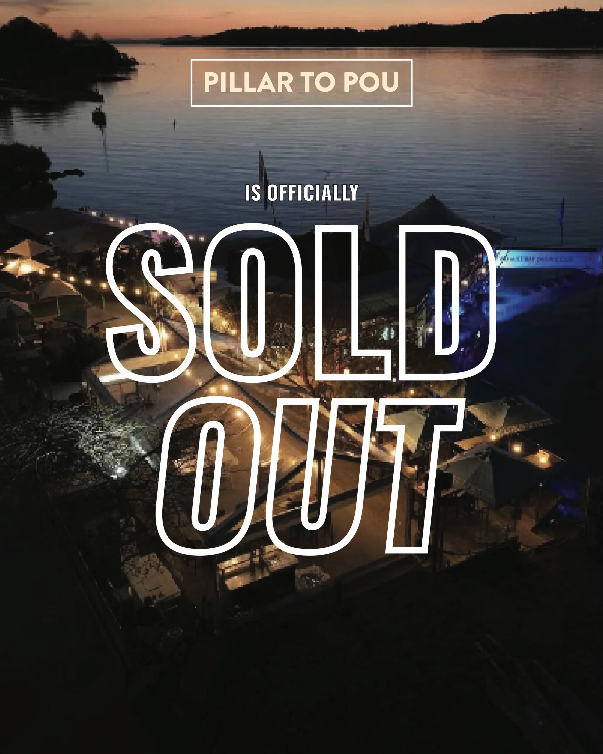 PILLAR TO POU 2026 IS SOLD OUT.

Just two years in, we&rsquo;ve tripled in size, and now are officially sold out.

Thank you for backing what we&rsquo;re building on the Taupō lakefront. We can&rsquo;t wait to see you at registration @2miletaupo (Thu