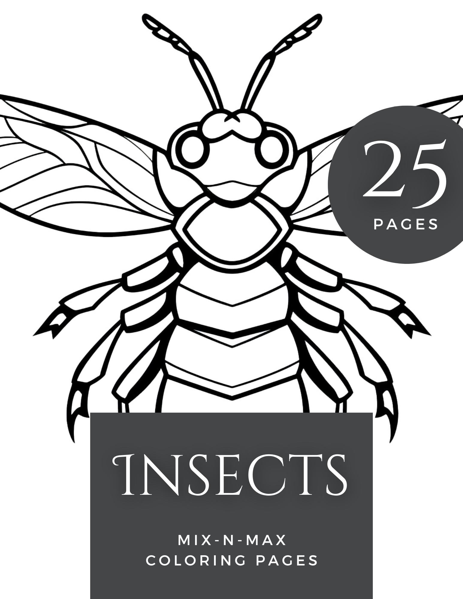 "Insects" Coloring Book