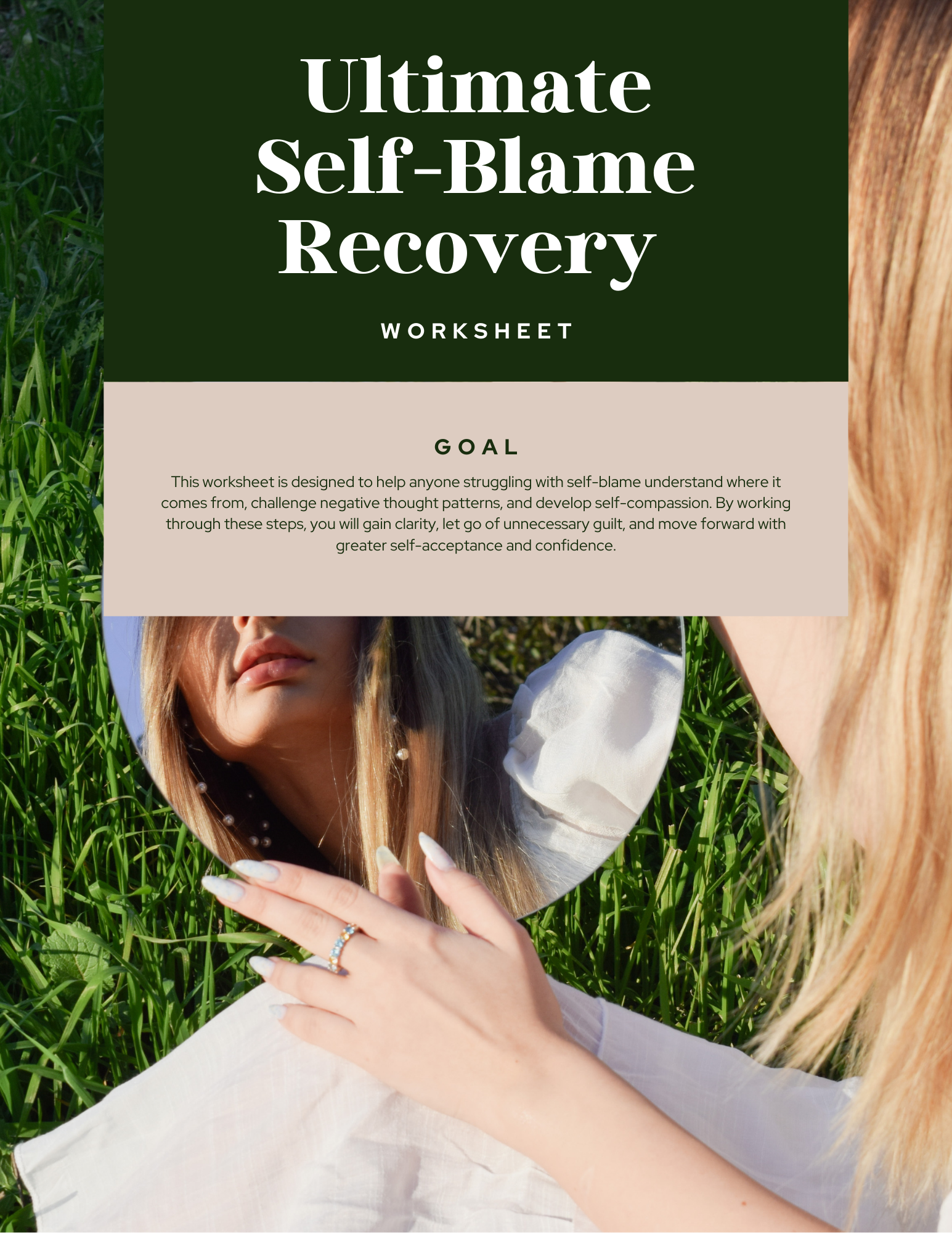 The Ultimate Self-Blame Recovery Worksheet