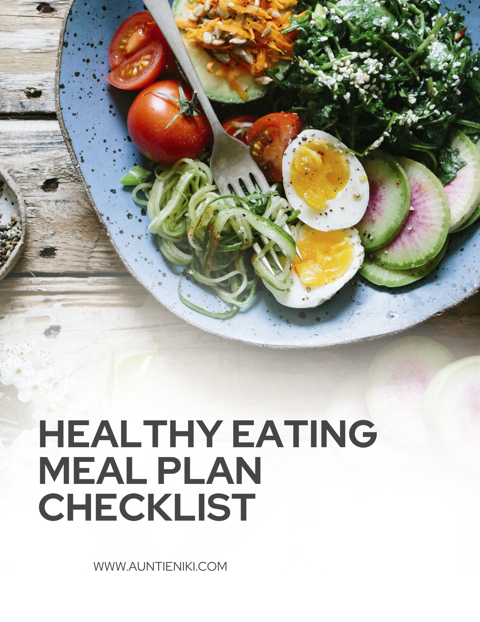 Healthy Eating Meal Plan Checklist