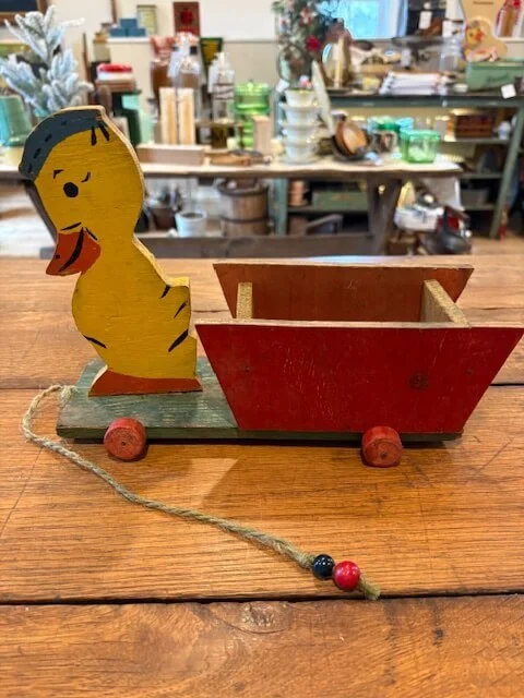 Vintage Duck Pull Toy