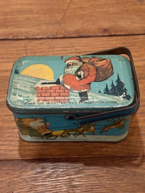 1920s Tindeco Christmas Tin