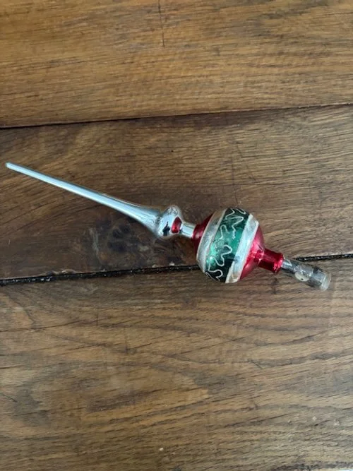 Mercury Glass Tree Topper