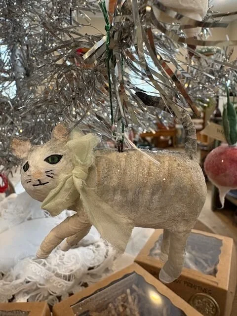 Handcrafted Spun Cotton Cat