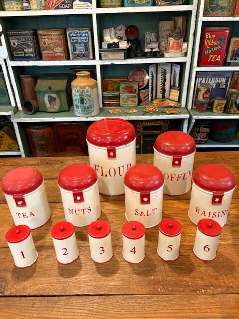 Worcester Ware Canister Set