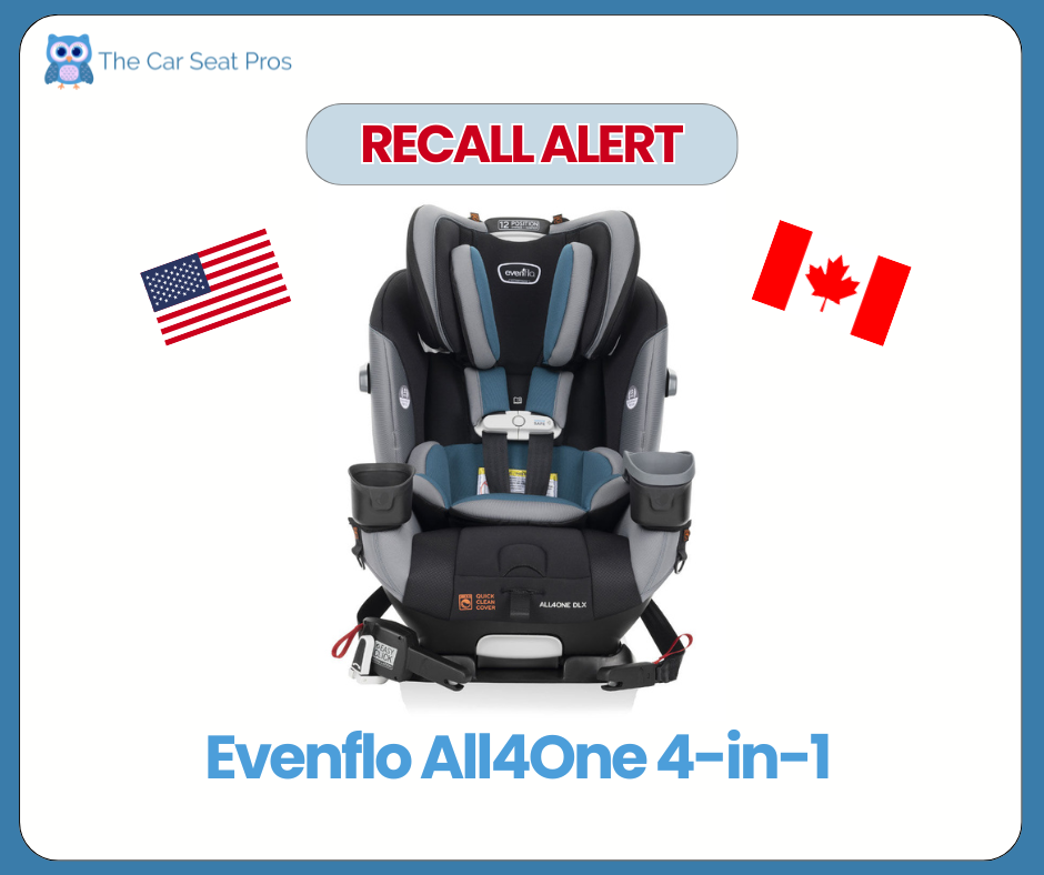 Evenflo All4One 4-in-1 Car Seat Recall
