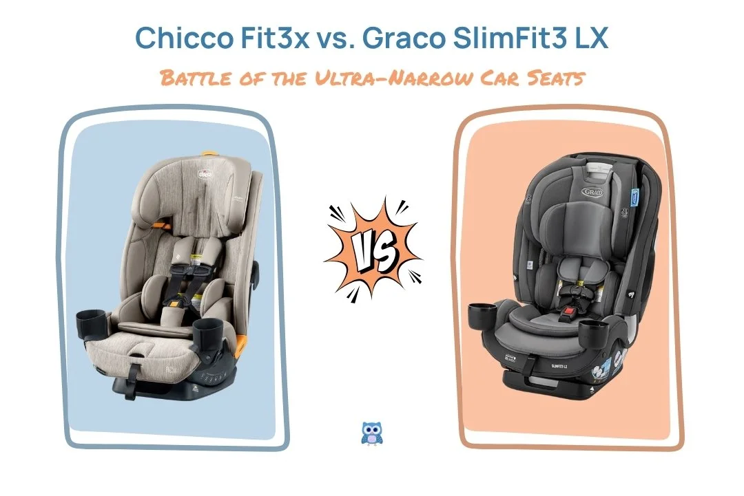 Chicco Fit3x vs. Graco SlimFit3 LX: Ultra-Slim Car Seat Comparison 