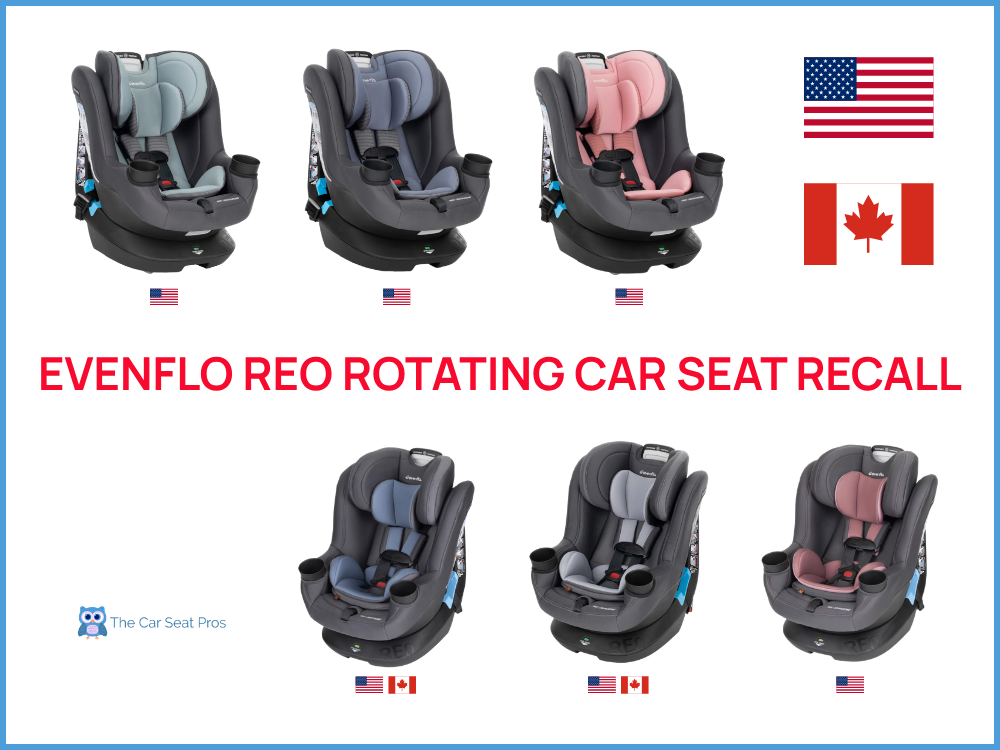 Evenflo REO Rotating Car Seat Recall