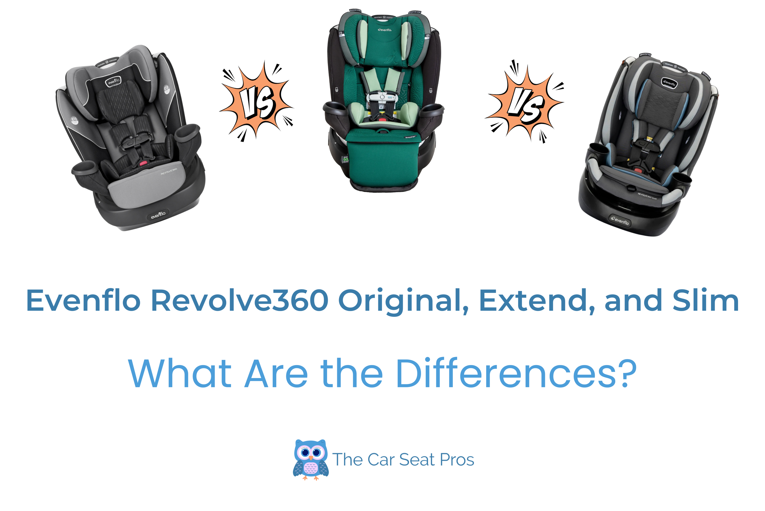 Evenflo Revolve360 Model Comparison